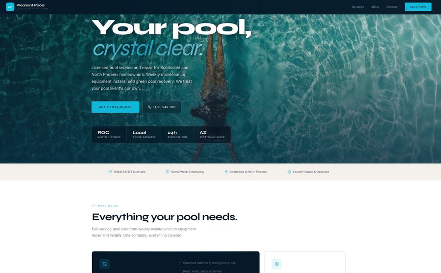 Pleasant Pools Scottsdale