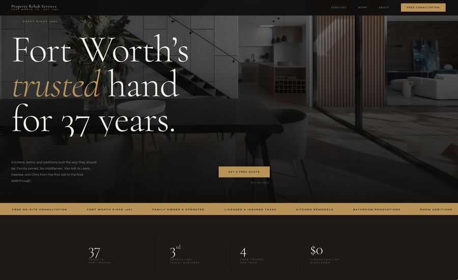 Property Rehab Services Fort Worth