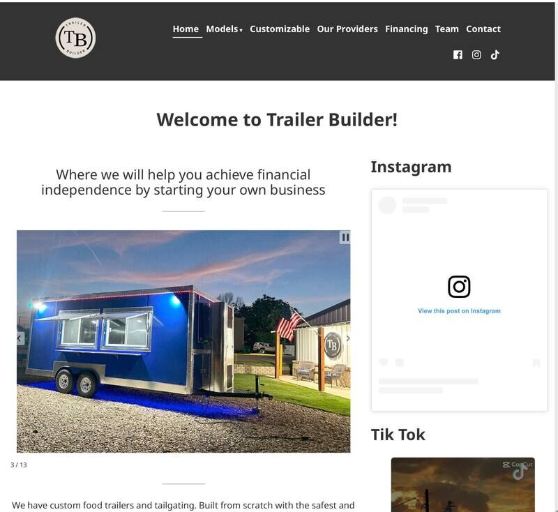 Trailer Builder before