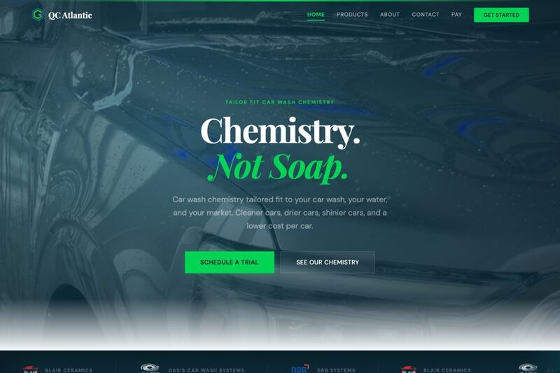 QC Atlantic website preview by TMN Creative