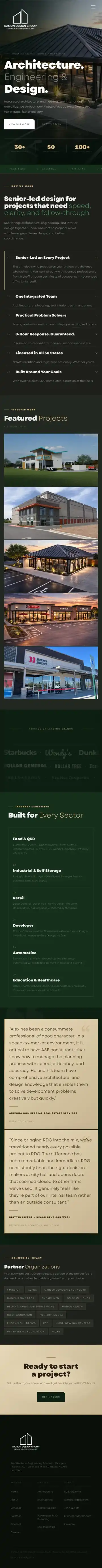 Ramon Design Group, a mobile site by TMN Creative