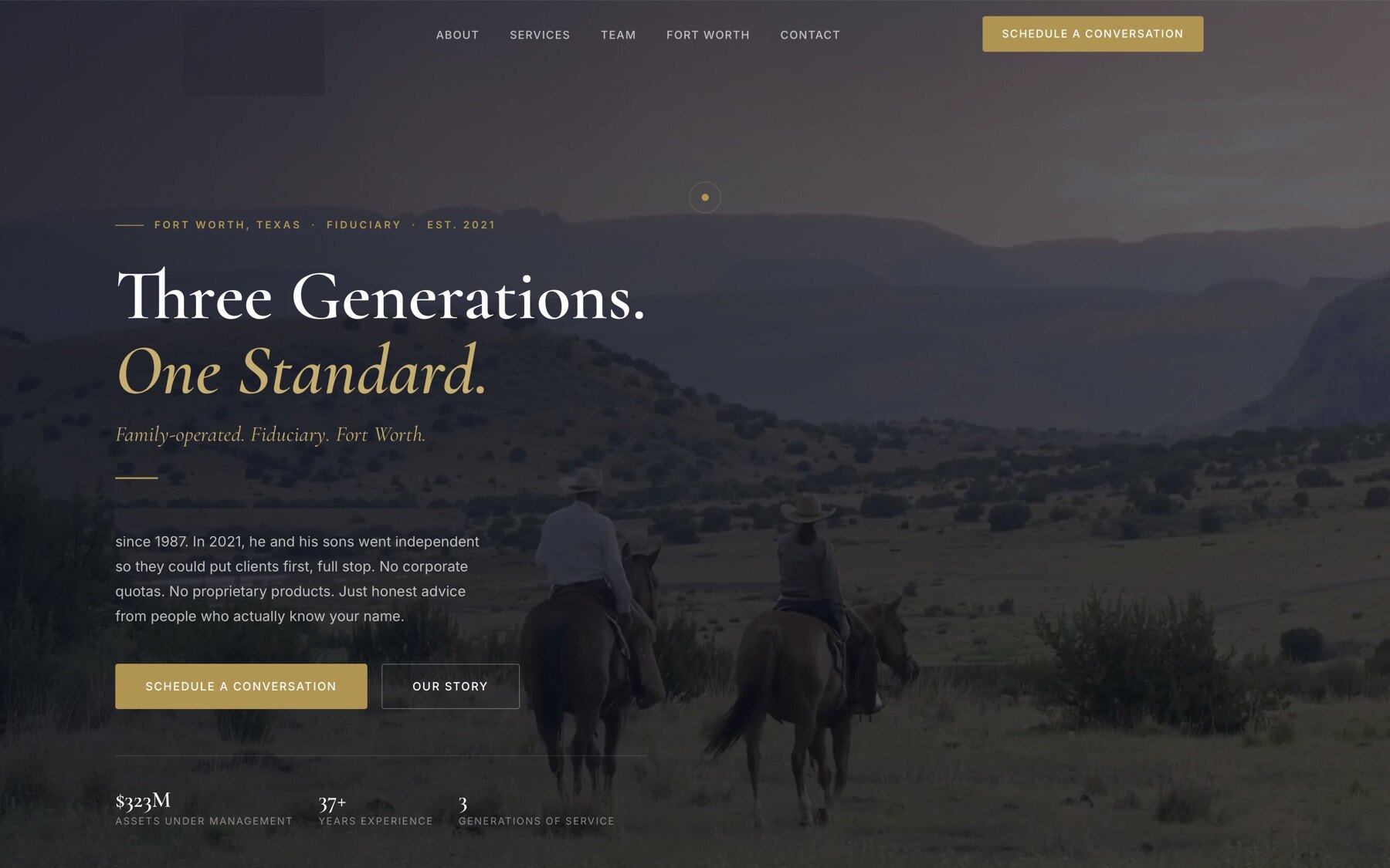 Private wealth management, Fort Worth